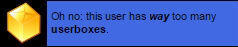 Has way too many userboxes