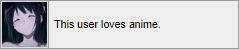 Loves anime