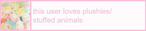 This user loves plushies/stuffed animals