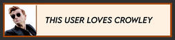 This user loves Crowley (Good Omens)
